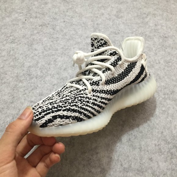 Adidas Yeezy Boost 350 V2 Zebra Men 8 Running Shoes main image 4